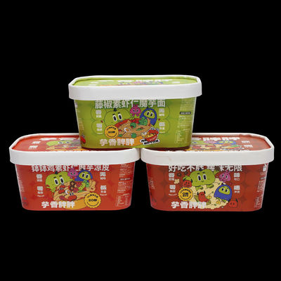 ถ้วยกระดาษสี่เหลี่ยม เหมาะสําหรับเครื่องดื่มขนาดกลางในงาน 20-30oz ความจุ